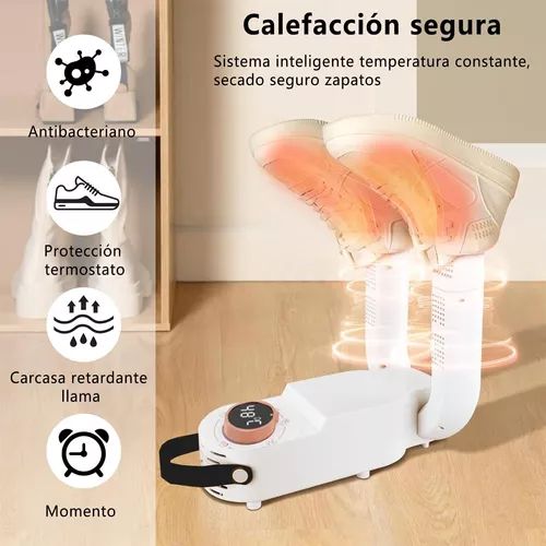 SECADOR DE TENIS ZAPATOS ESTERILIZADOR UV