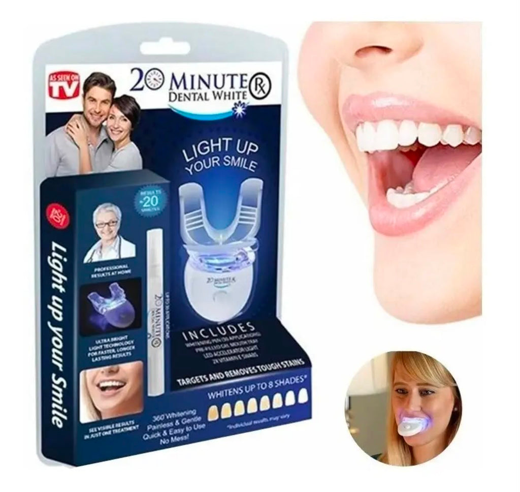 BLANQUEADOR DENTAL DENTAL WHITE 20 MIN